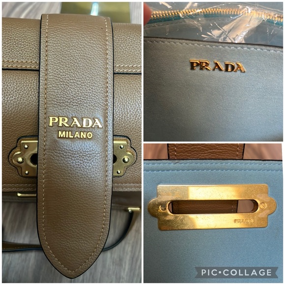 A218 - ๐ฏ % authentic Prada Cahier shoulder/crossbody bag - Picture 10 of 16